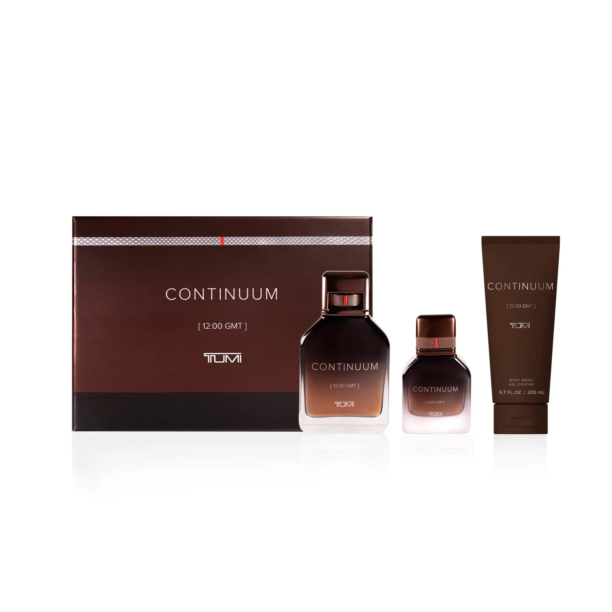 TUMI CONTINUUM [12:00 GMT] Gift Set - 100ml EDP + 30ml EDP + 200ml Body Wash