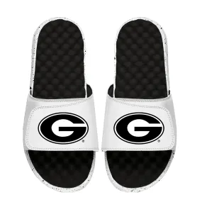 Unisex ISlide  Black/White Georgia Bulldogs Cookies & Cream Slide Sandals