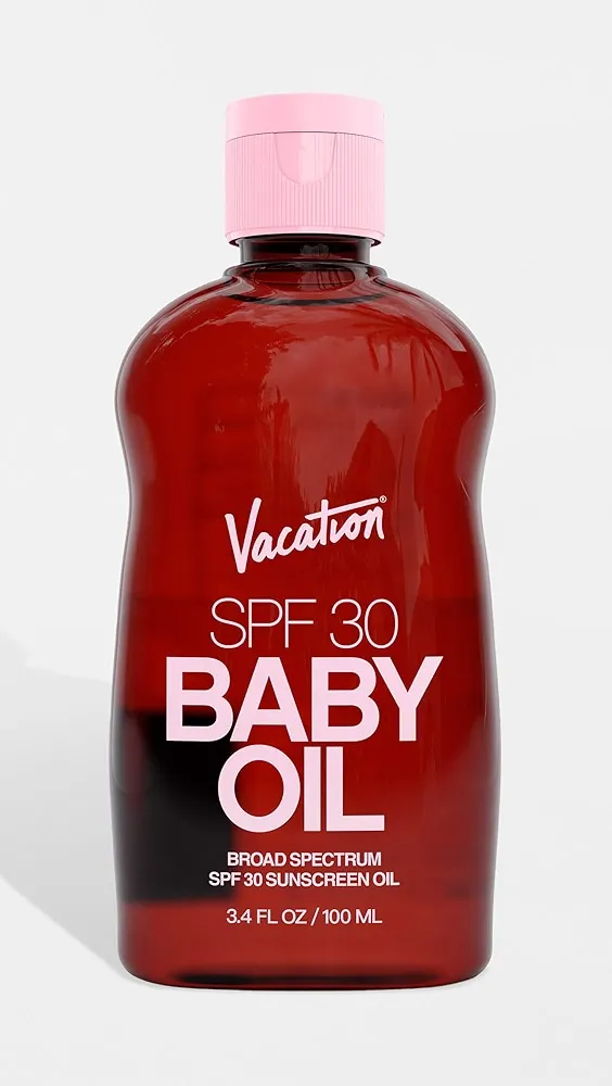 Vacation Sunscreen   Baby Oil SPF 30 