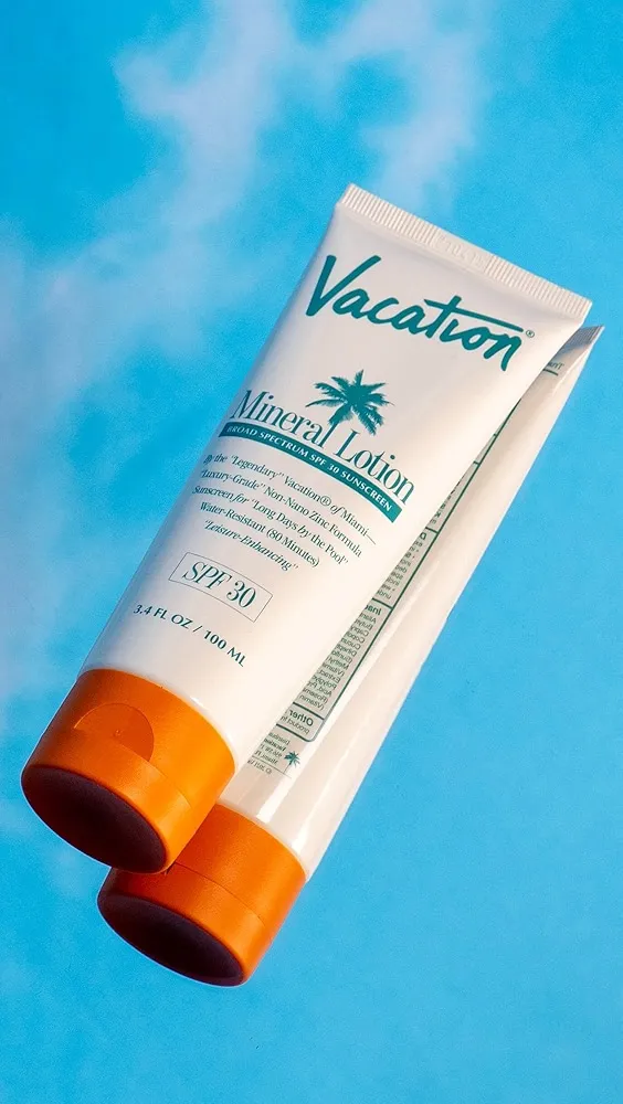 Vacation Sunscreen   Mineral Lotion SPF 30 