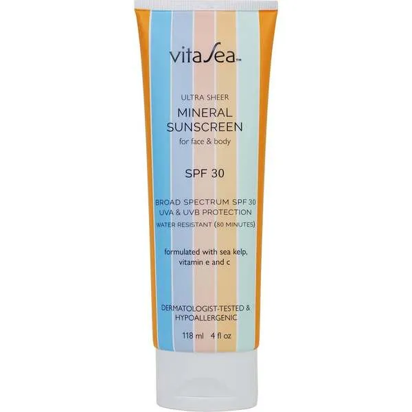 VitaSea Ultra-Sheer Mineral Sunscreen Lotion SPF 30