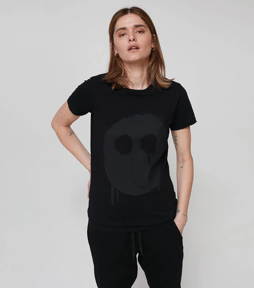 women's melting mask t-shirt