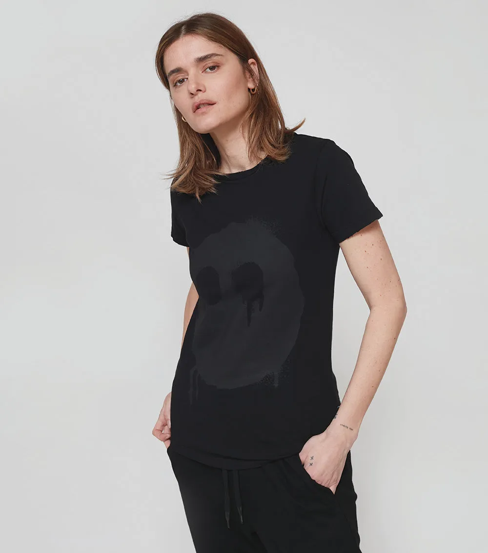 women's melting mask t-shirt