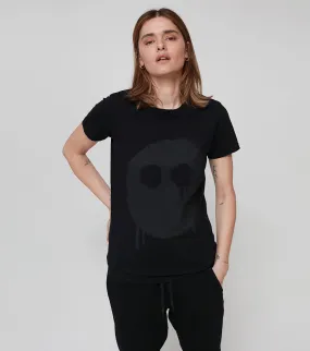 women's melting mask t-shirt