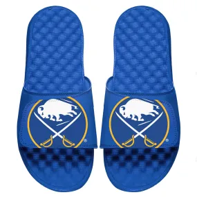 Youth Buffalo Sabres ISlide Royal Blown Up Logo Slide Sandals