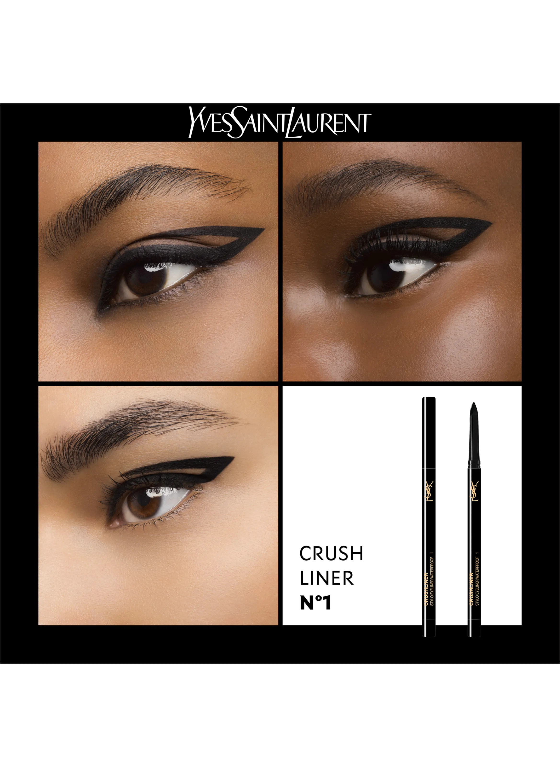 Yves saint laurent  Crushliner eyeliner - Black