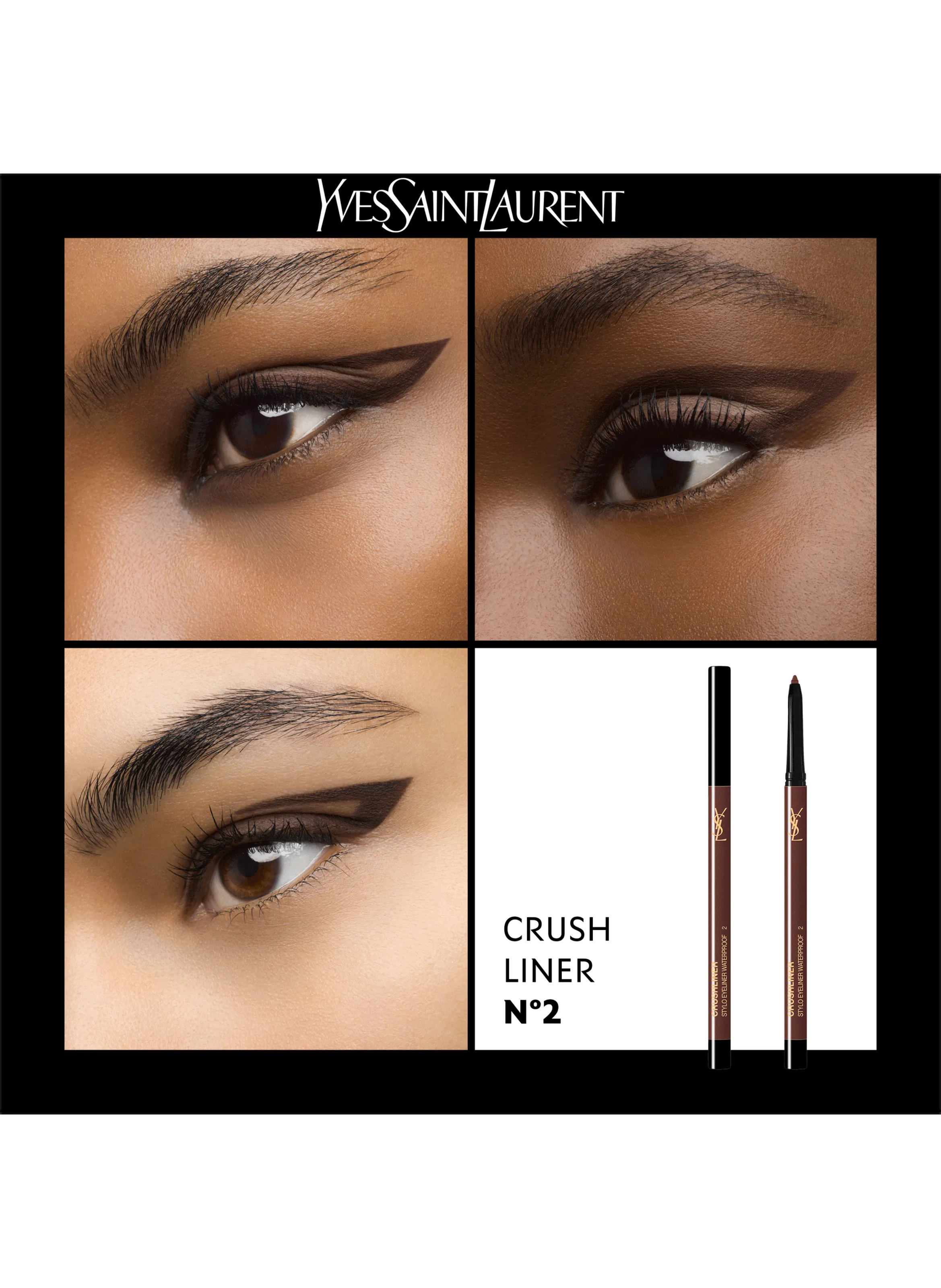 Yves saint laurent  Crushliner eyeliner - Brown